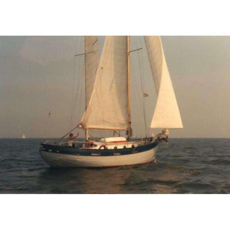 Zeilboot robuuste tweemaster, type S-pant
