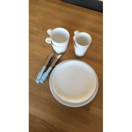 Rosti Mepal serie flow - set van 2 wit
