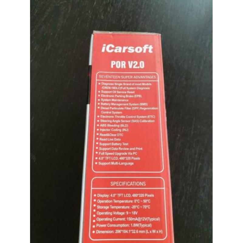 iCarsoft POR V2.0 Porsche