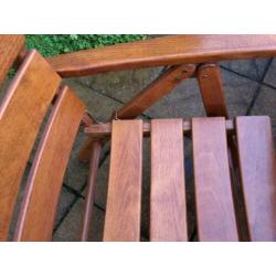 Vintage Houten Herlag Classic Tuinset