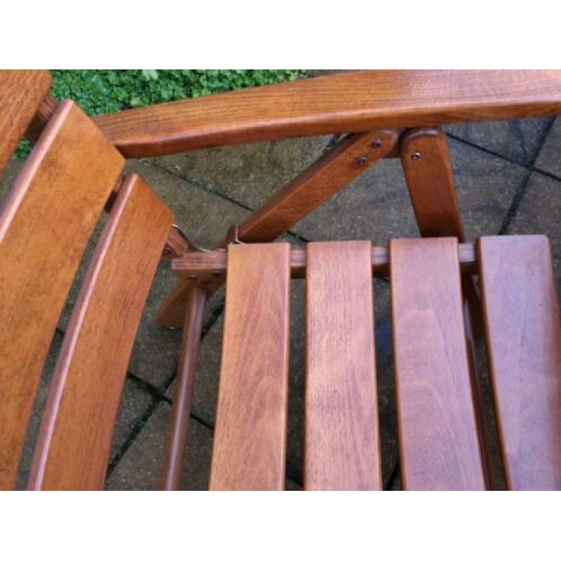 Vintage Houten Herlag Classic Tuinset