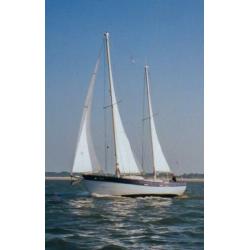 Zeilboot robuuste tweemaster, type S-pant