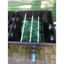 3x connect filter , vijver filter , koi , bwb kaldness enz