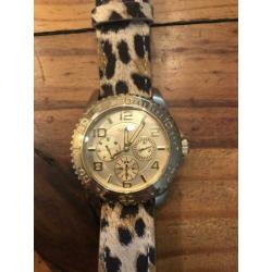 Nieuwe GUESS dames horloge met extra zwart lederen band