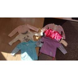 kleding en rompers maat 68