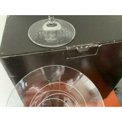 Rosenthal Classic waterglazen Sandstrahldekor 4x