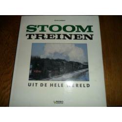 Treinenboek "stoomtreinen uit de hele wereld" Colin Garrett