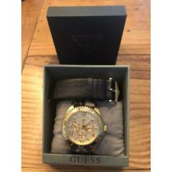 Nieuwe GUESS dames horloge met extra zwart lederen band