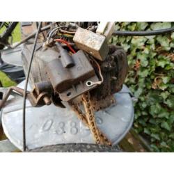 Tomos a 35 frame met geel kenteken andere onderdelen A 35