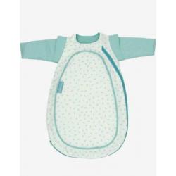 NOOGA 4-SEIZOENEN slaapzak Cocono Green Stripes (small = 60)