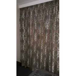 Gordijnen kleur taupe