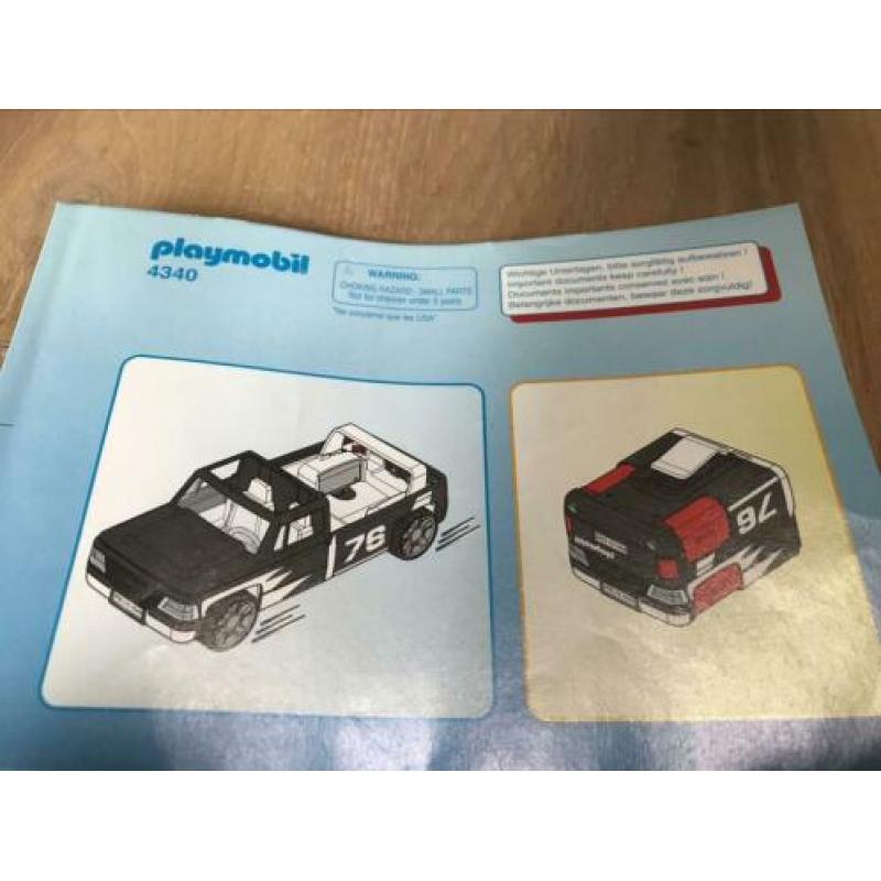Playmobil Pick up to go 4340