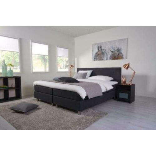 Boxspringset,kompleet met zweeds frame Alpine 10-140-160-180