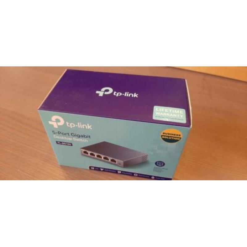 TP-LINK 5 port Gigabit desktop switch type: Tl-sg105