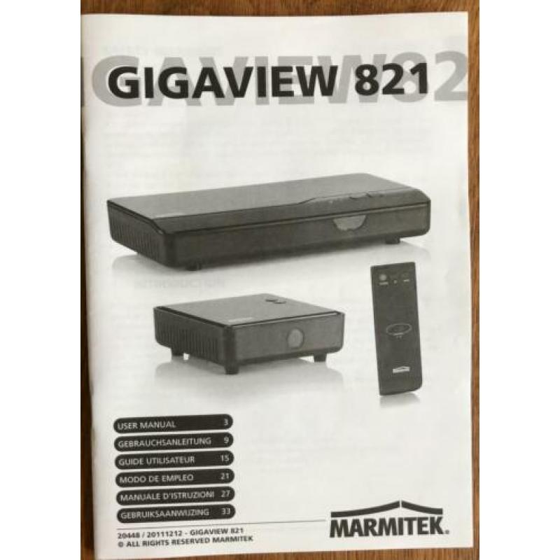 Marmitek GigaVieuw 821, nieuw