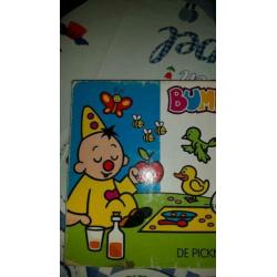 Bumba kegelset, pop, tutteknuffel, dvd en boek