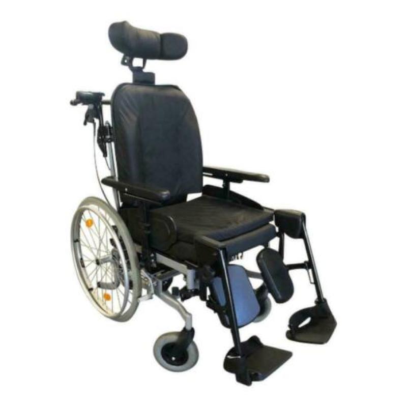 Kantelbare rolstoel met duwondersteuning - 16805632