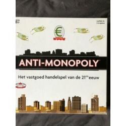 Nieuw spel Anti-Monopoly het vastgoed handelspel vd 21e eeuw