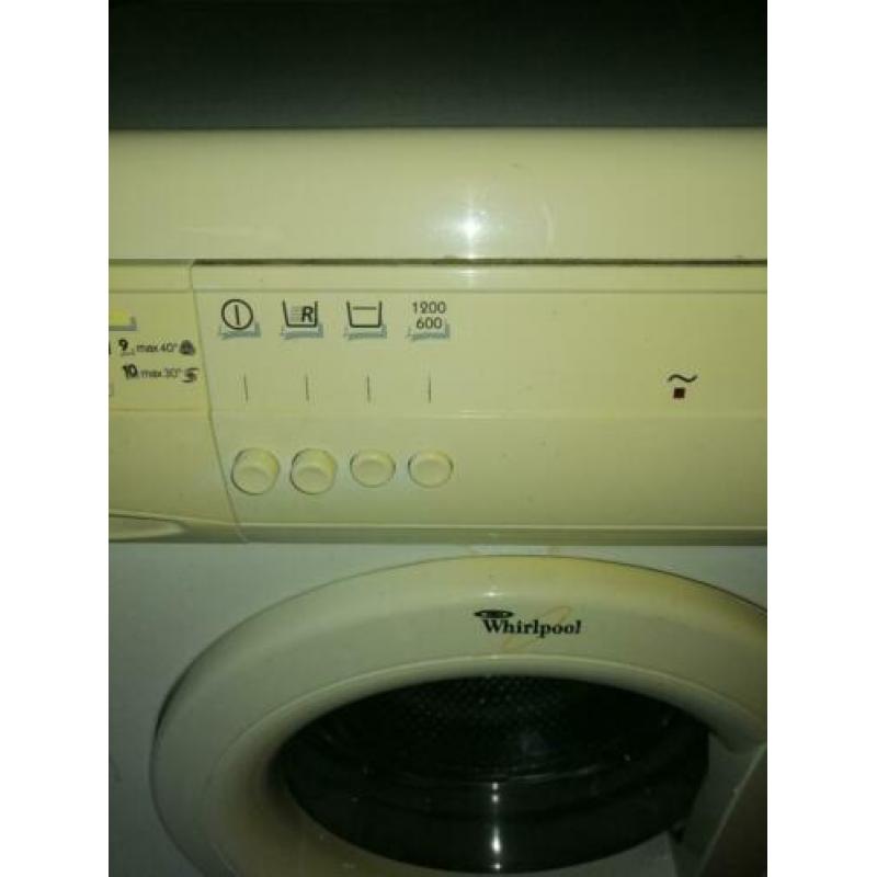 whirlpool wasmachine