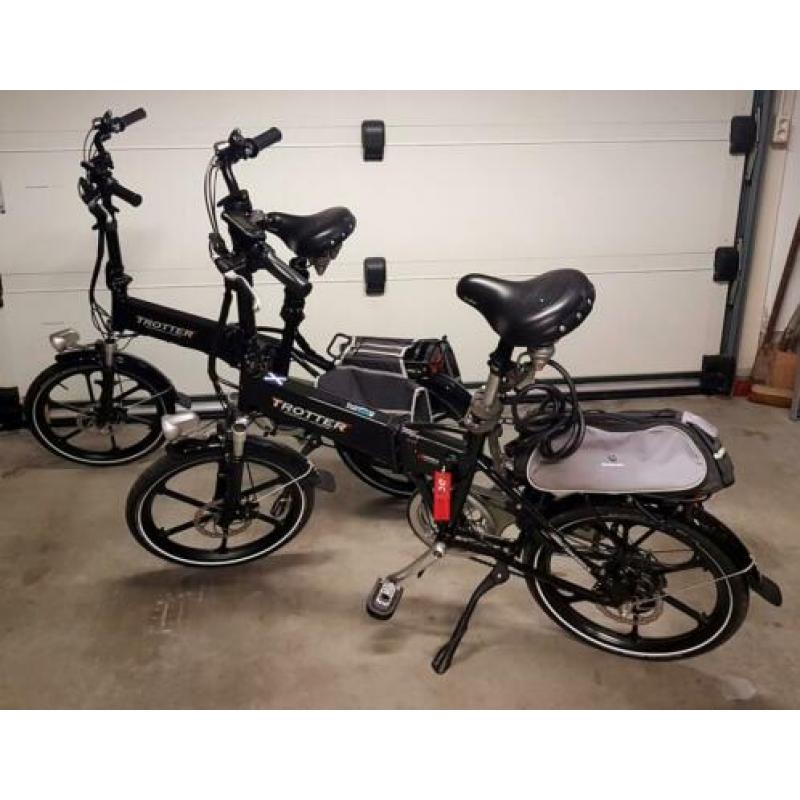 2 Shinga Trotter e-bikes vouwfietsen, ideaal voor camper