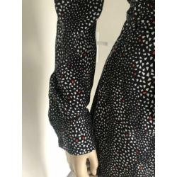 Distrikt Norrebro jurk/tuniek overslag print maat M
