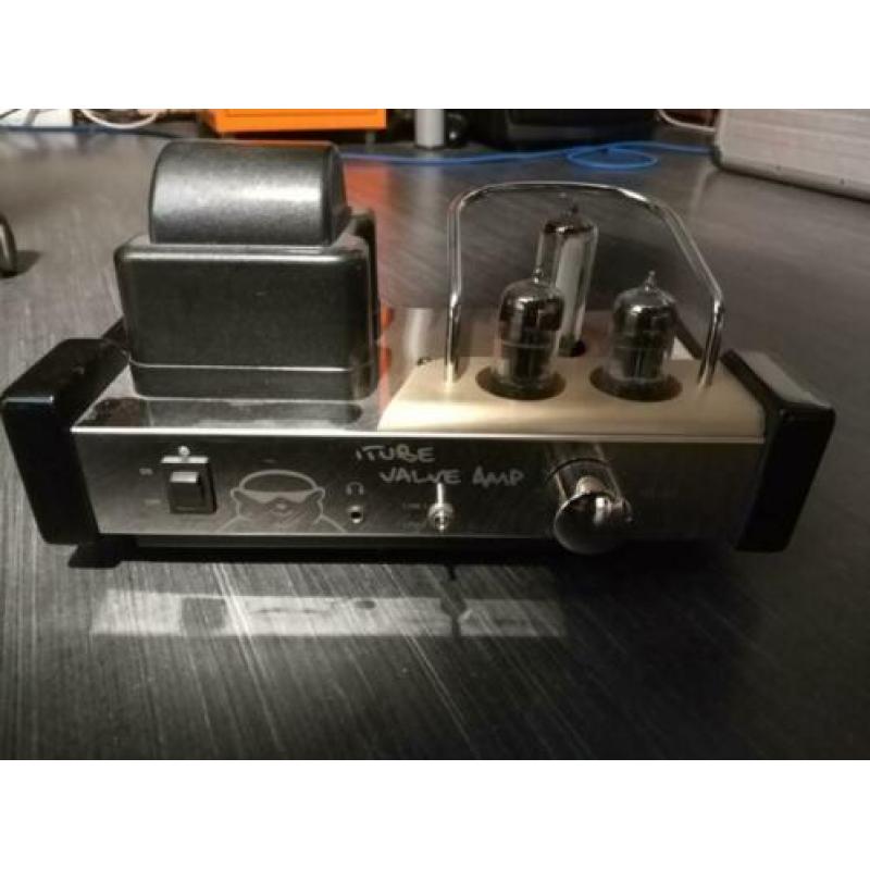 Fatman itube buizen versterker plus ohm speakers