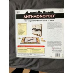 Nieuw spel Anti-Monopoly het vastgoed handelspel vd 21e eeuw