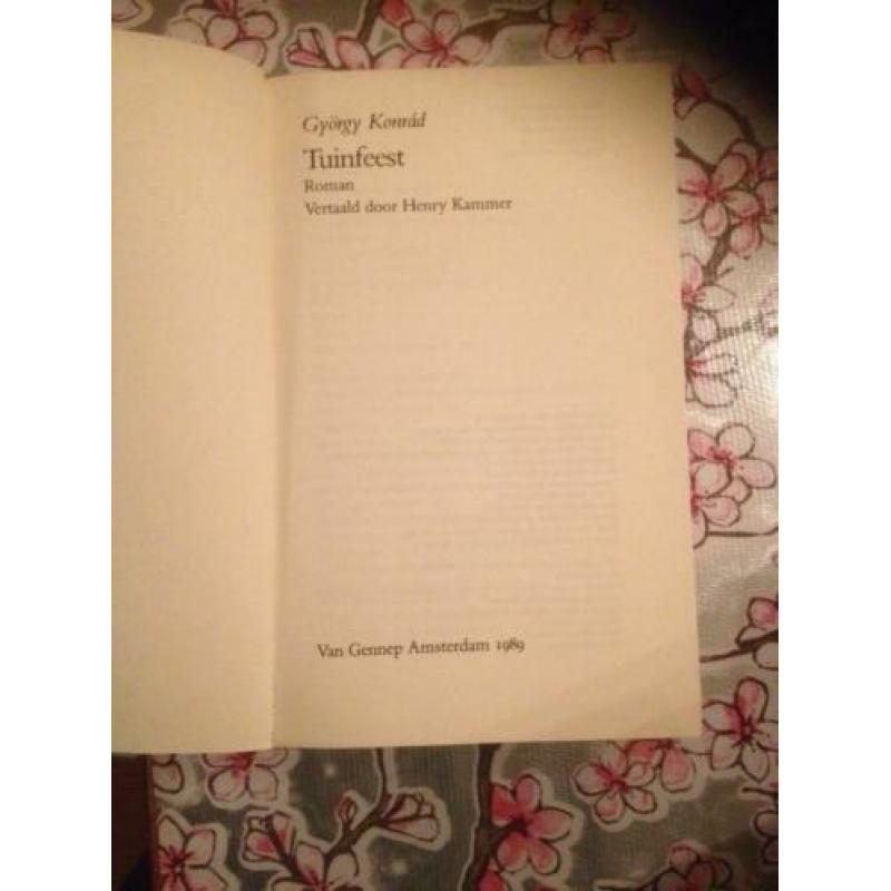 Gyorgy Konrad: Tuinfeest