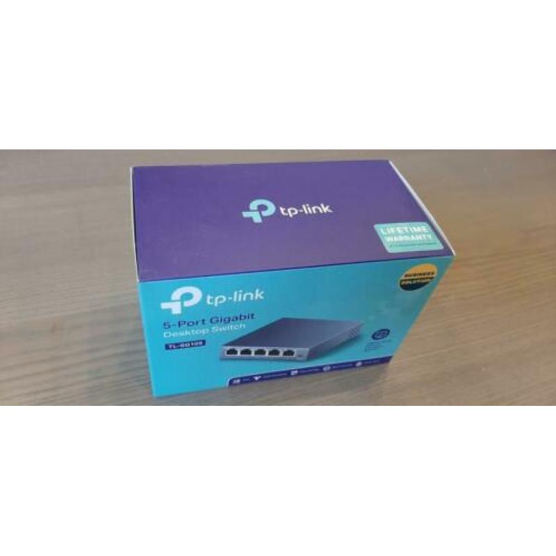 TP-LINK 5 port Gigabit desktop switch type: Tl-sg105