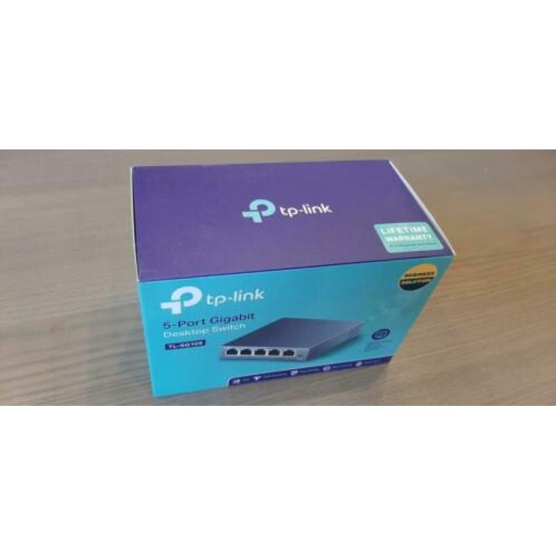 TP-LINK 5 port Gigabit desktop switch type: Tl-sg105