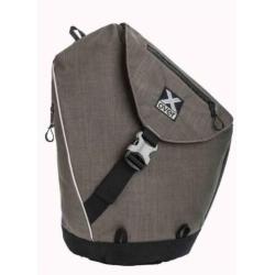X-Over schoudertas grijs zwart 12 liter