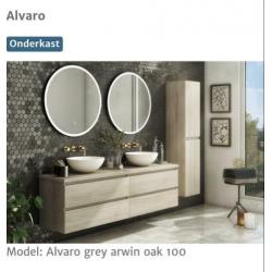 Badkamer kast kolomkast badkamerkast badkamer meubel alvaro