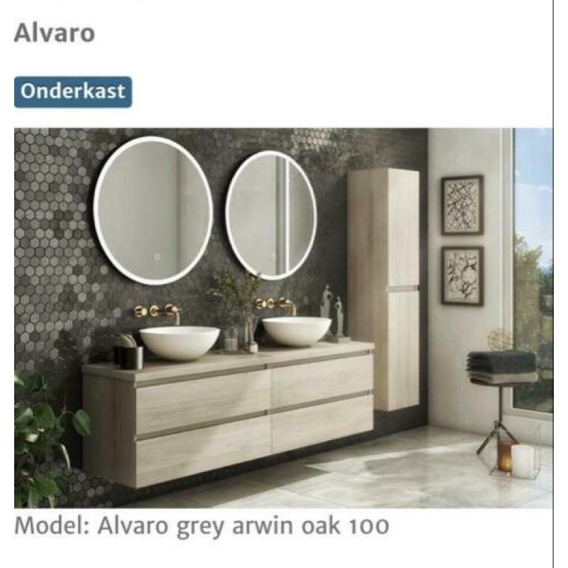 Badkamer kast kolomkast badkamerkast badkamer meubel alvaro
