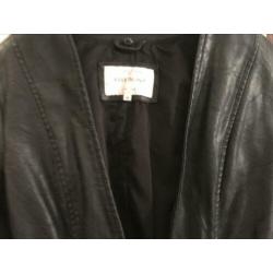 River island leren jas maat M