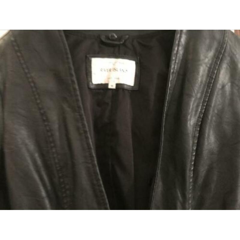 River island leren jas maat M