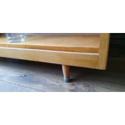 brocante schoolkasten/vintage boekenkasten uit oude school