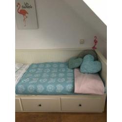 Hemnes bed met 3 lades