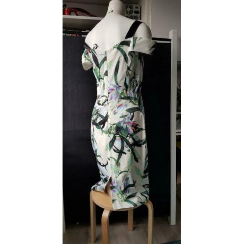 Karen Millen off shoulder jurk mt 40, 1x gedragen??????