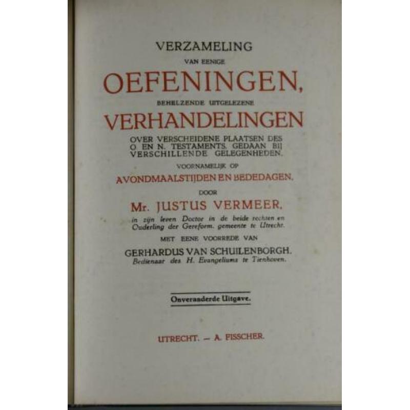 Justus Vermeer - Oefeningen (Gratis verzenden)