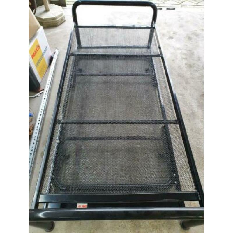 Onderschuifbed met matrassen 2 X 90 X 200