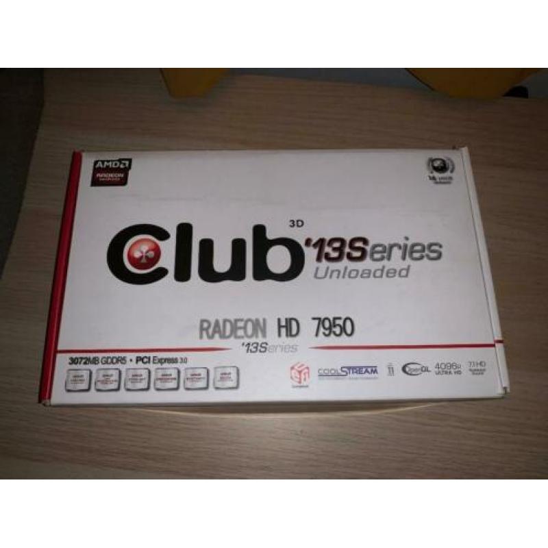 Club 3D AMD Radeon HD 7950 3072MB GDDR5 '13Series