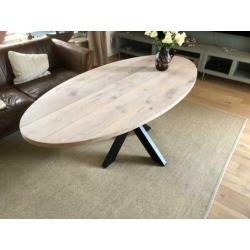 Ovale eettafel