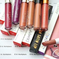 ColourPop ultra matte & ultra satin liquid lipsticks