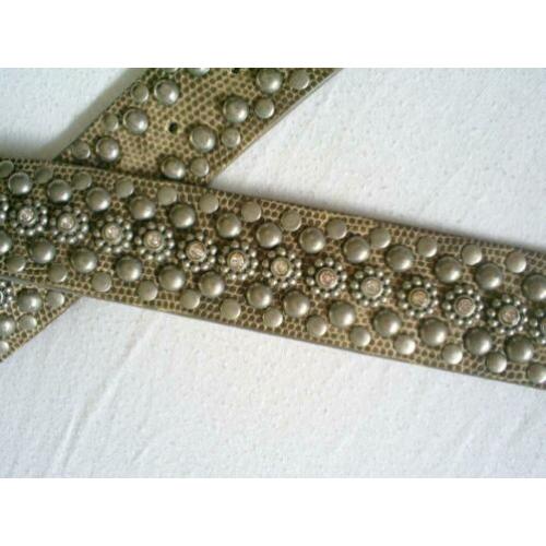 bruine leren riem van JOSS