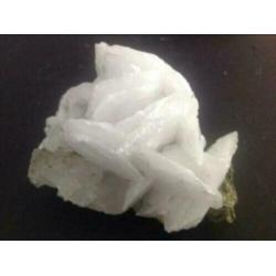 6 x mineraal Angelwing Calciet op Limoniet /Kwarts