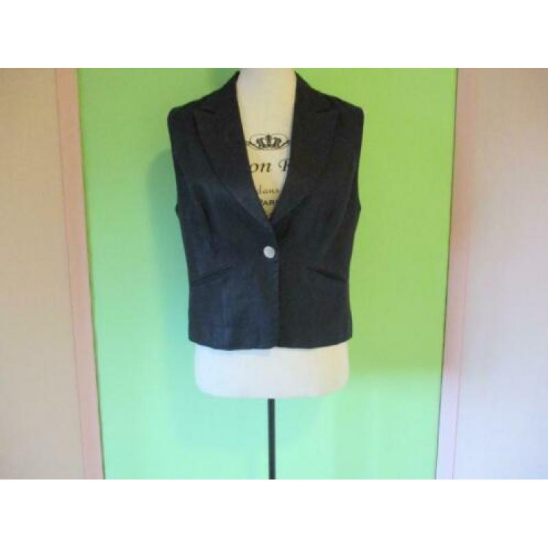 Josephine & Co vest (jasje) maat 40 (100% linnen)