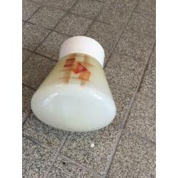 Vintage plafond lamp / bolletje