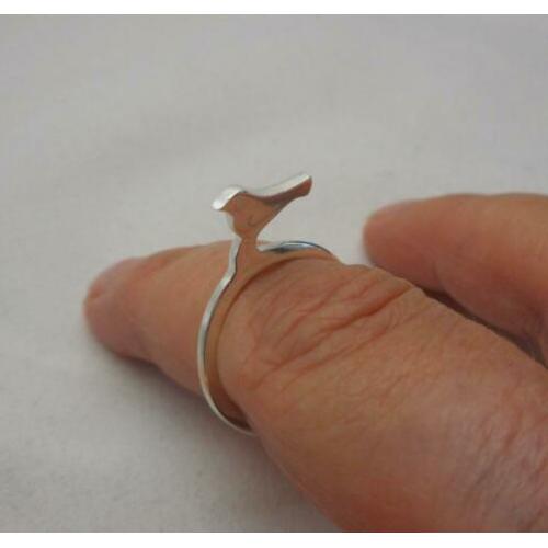 Zilveren aparte stapelring Spinning maat 16.25 nr.625