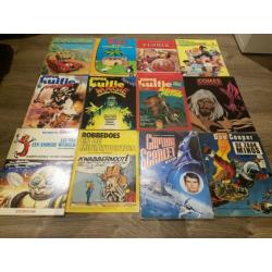 Veel stripboeken