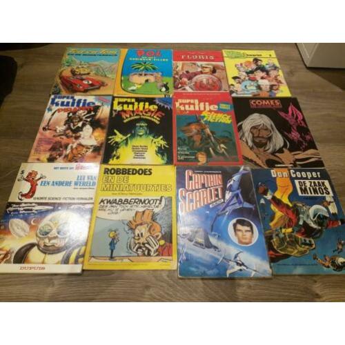 Veel stripboeken